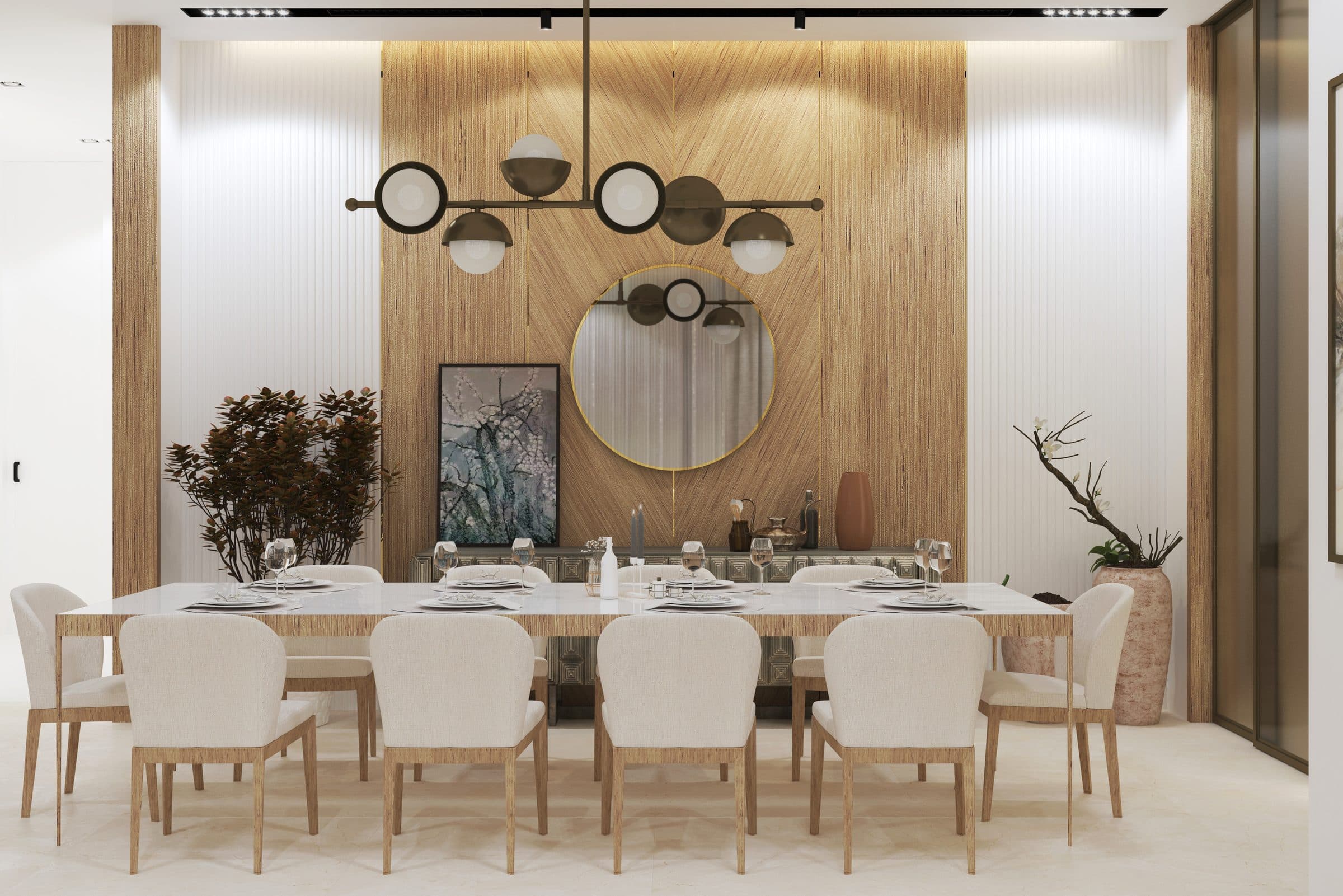 Design visualisation of the family dining room, by LKYOOB