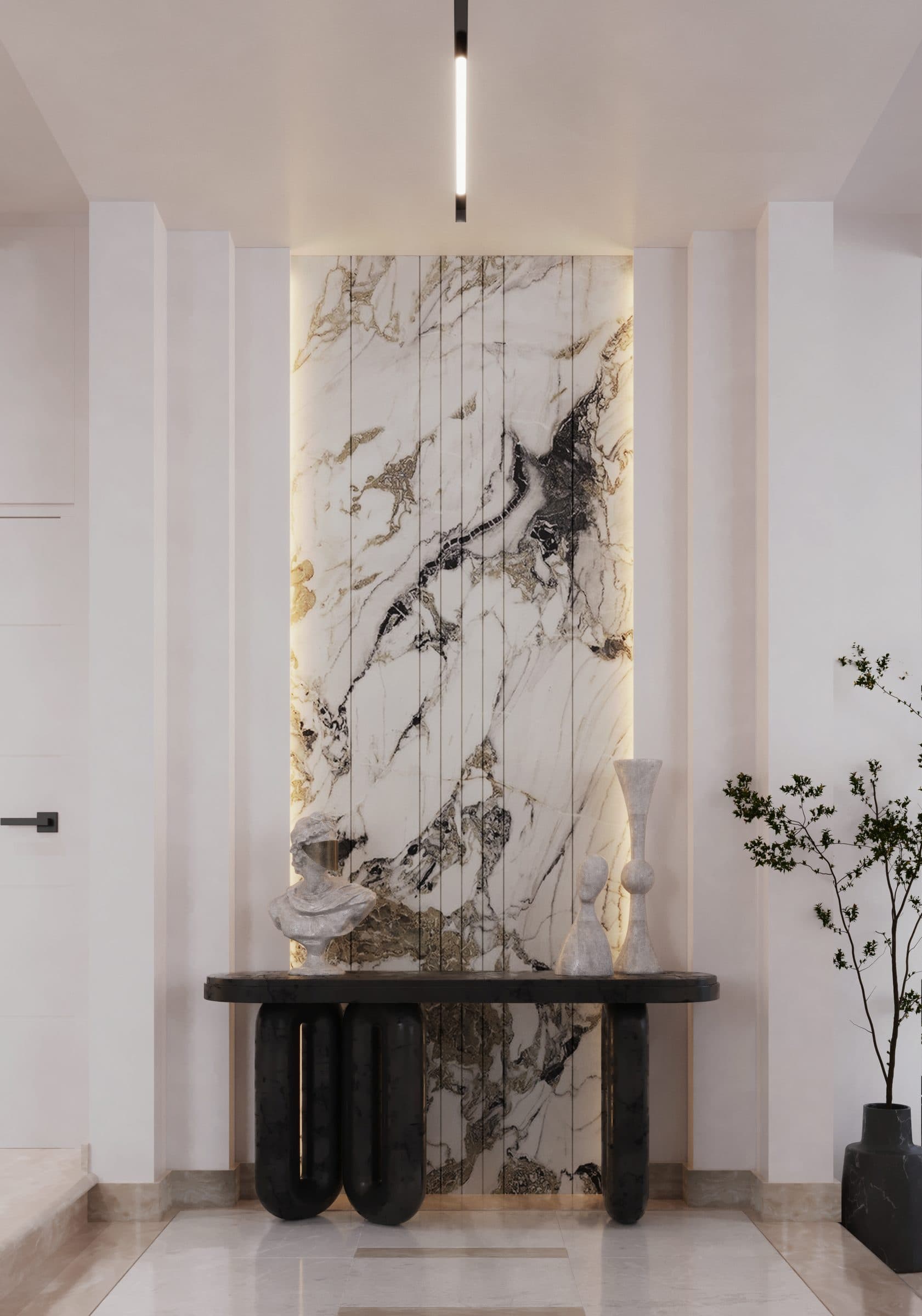 Design visualisation of the formal living room, by LKYOOB